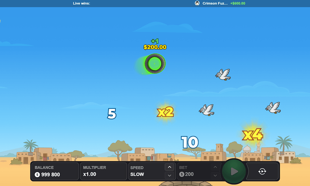Wheel Out Crash Game Review