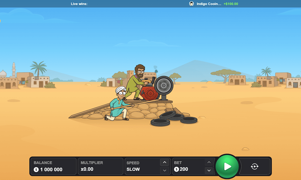 Wheel Out Crash Game Review